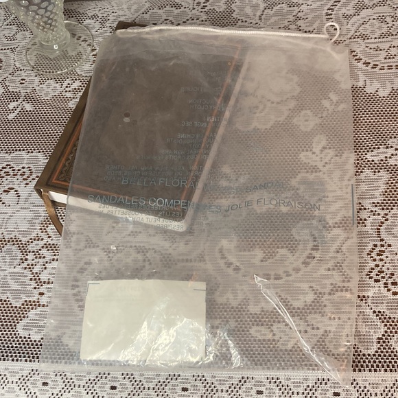 Bella Floral Wedge Sandal by Avon in coral - Picture 9 of 9